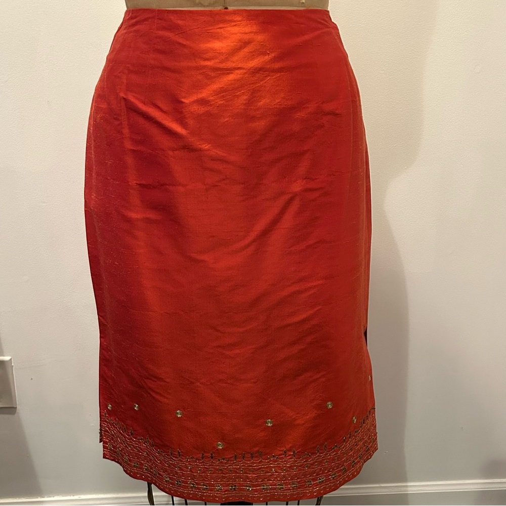 Betu Orange Skirt